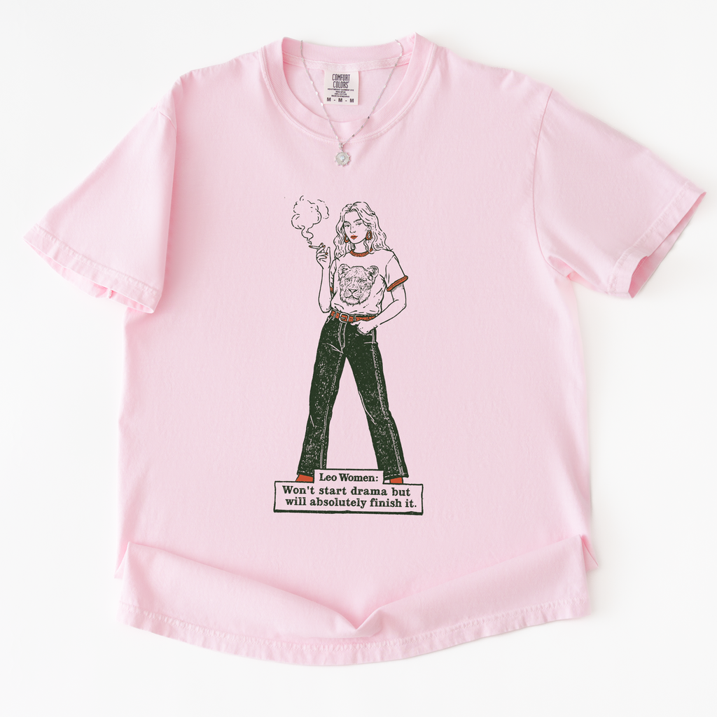 Leo Women Finish Drama T-Shirt