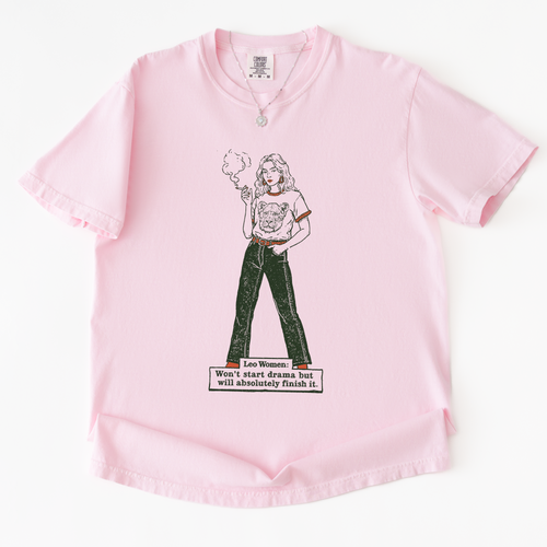 Leo Women Finish Drama T-Shirt