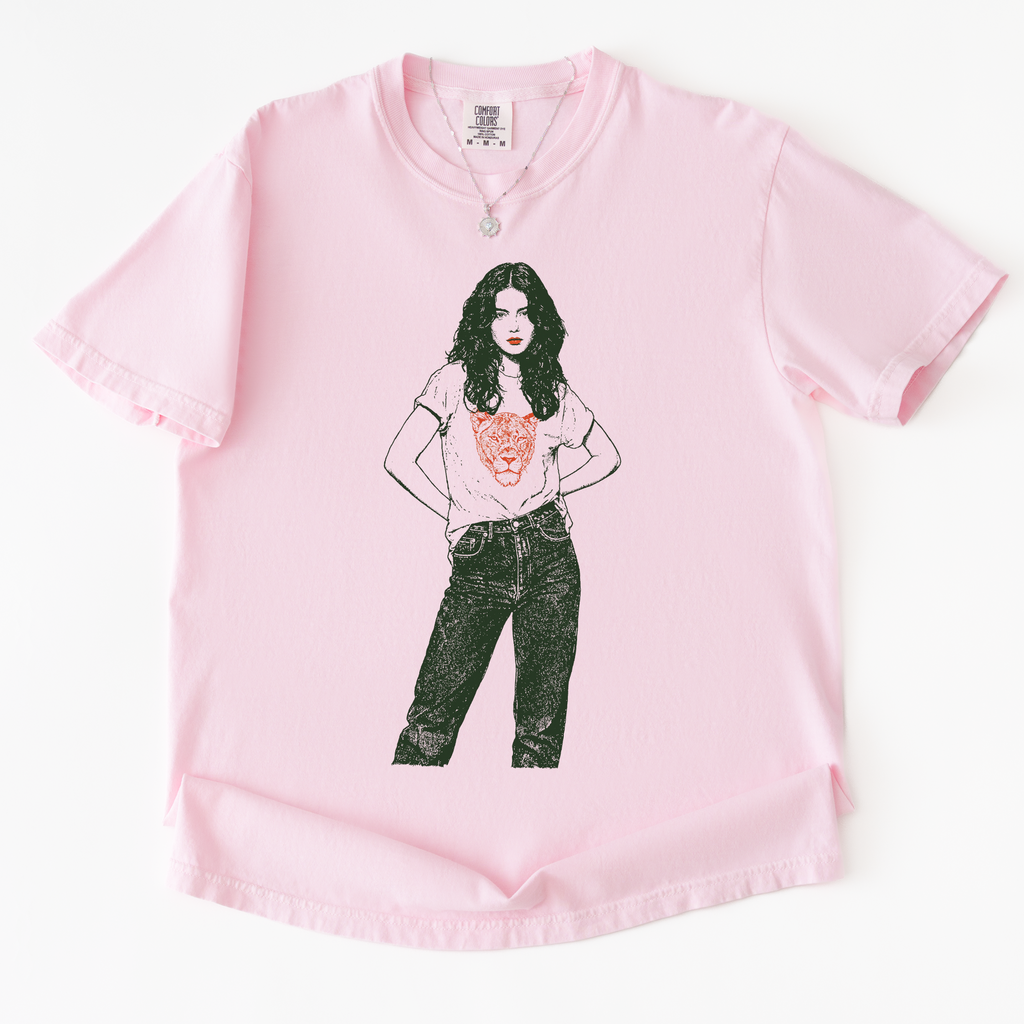 Retro Ink Leo Babe T-Shirt
