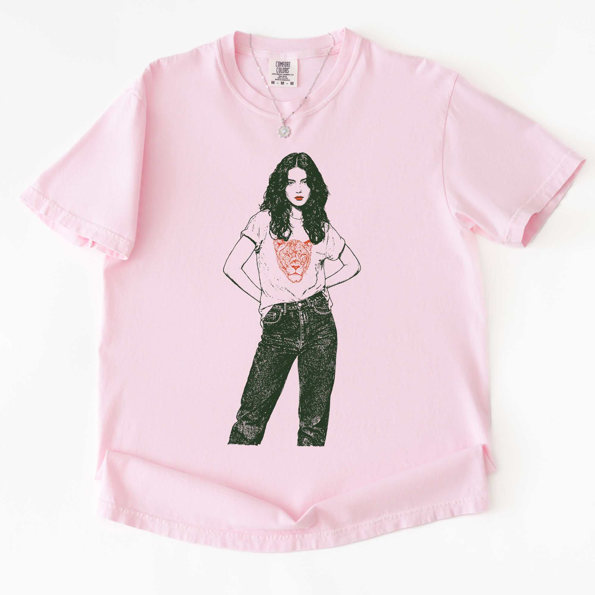 Retro Ink Leo Babe T-Shirt