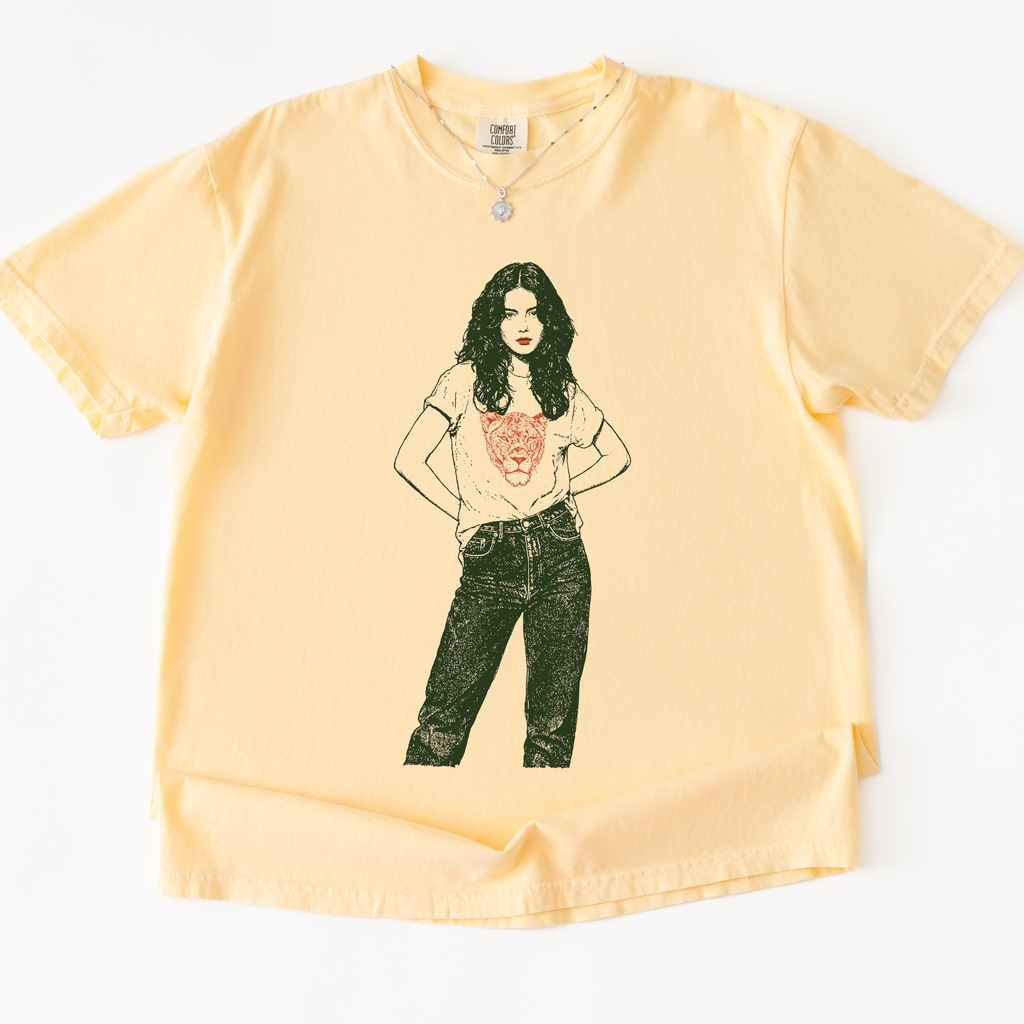 Retro Ink Leo Babe T-Shirt