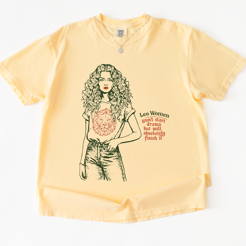 Leo Women No Drama T-Shirt