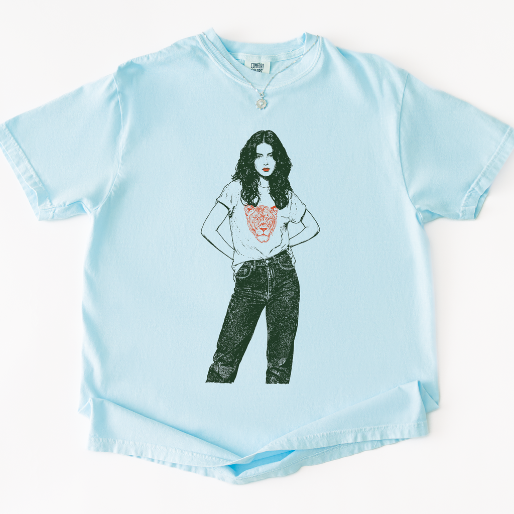 Retro Ink Leo Babe T-Shirt