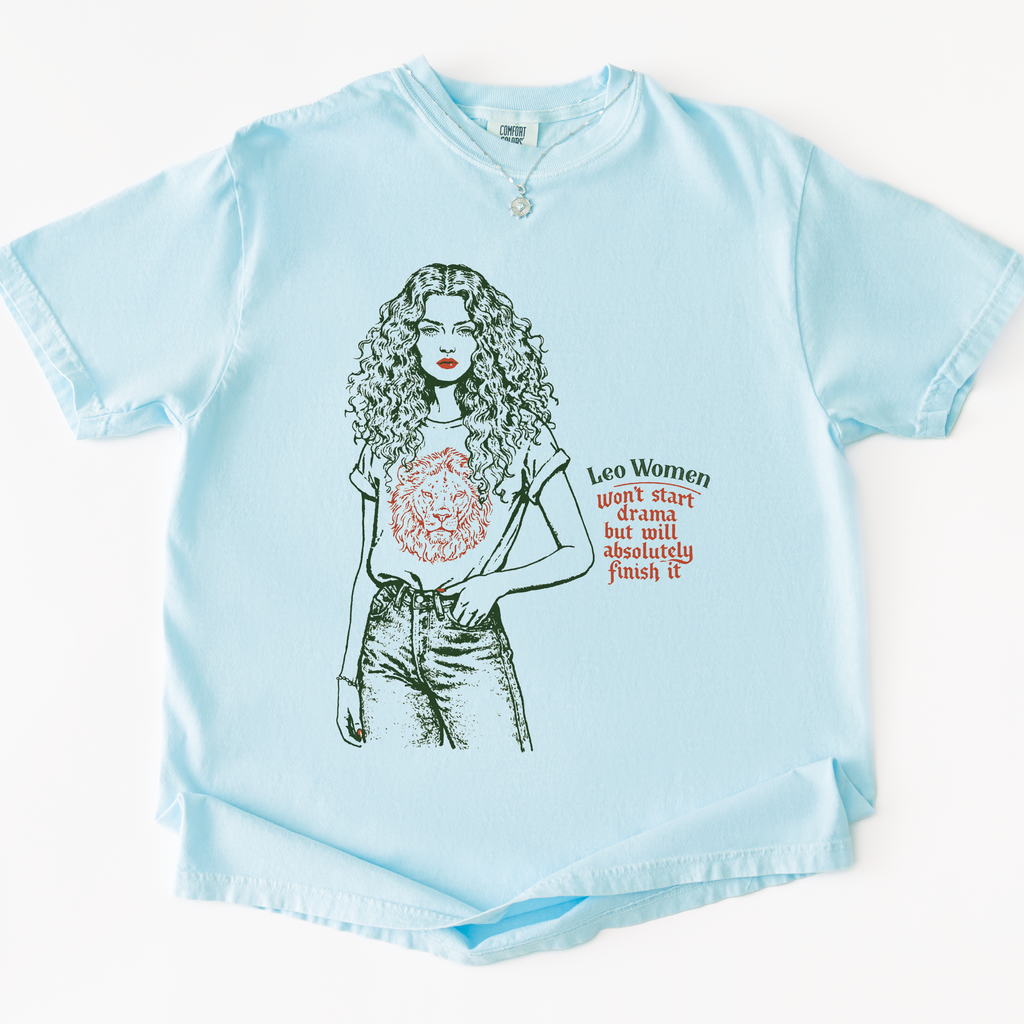 Leo Women No Drama T-Shirt