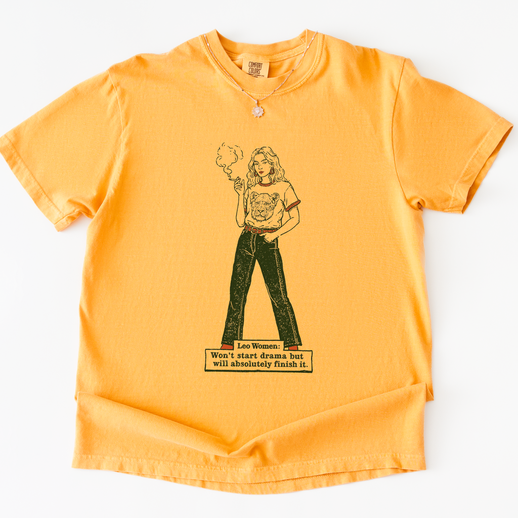 Leo Women Finish Drama T-Shirt