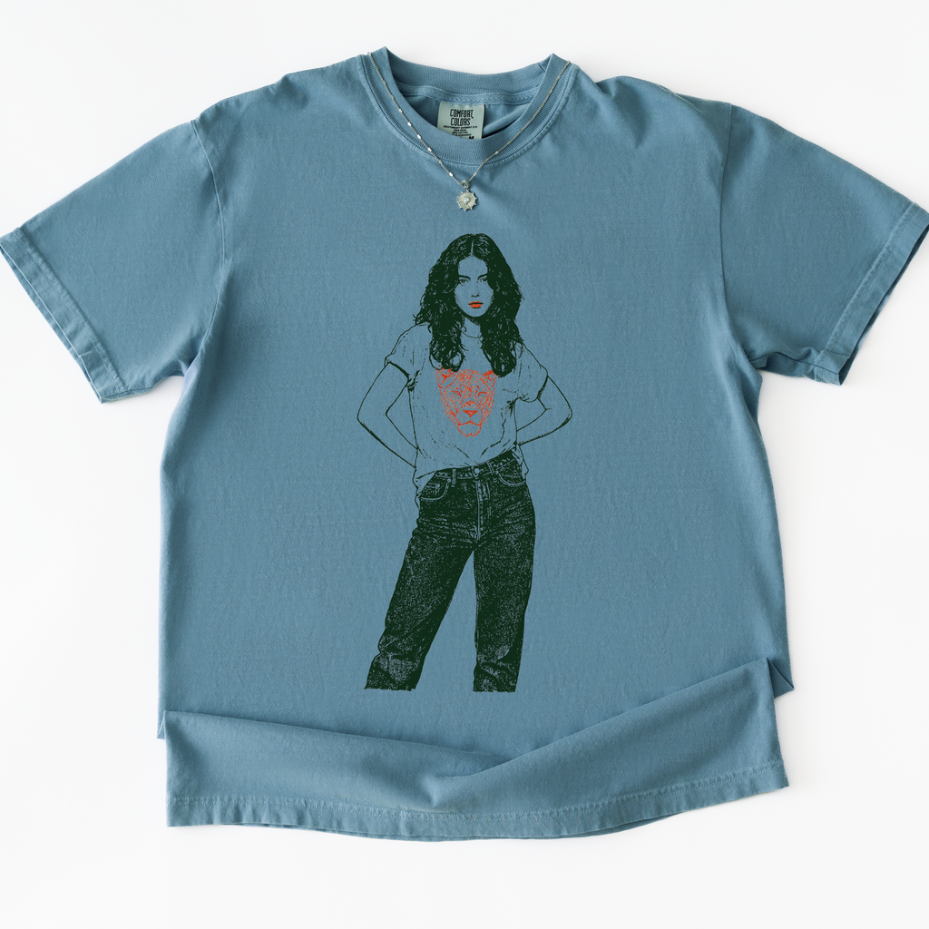 Retro Ink Leo Babe T-Shirt
