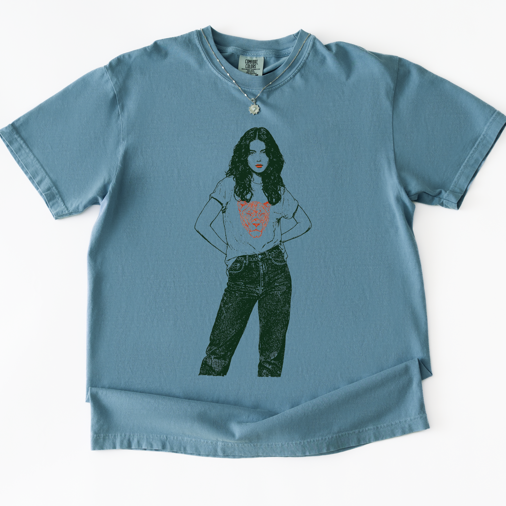 Retro Ink Leo Babe T-Shirt