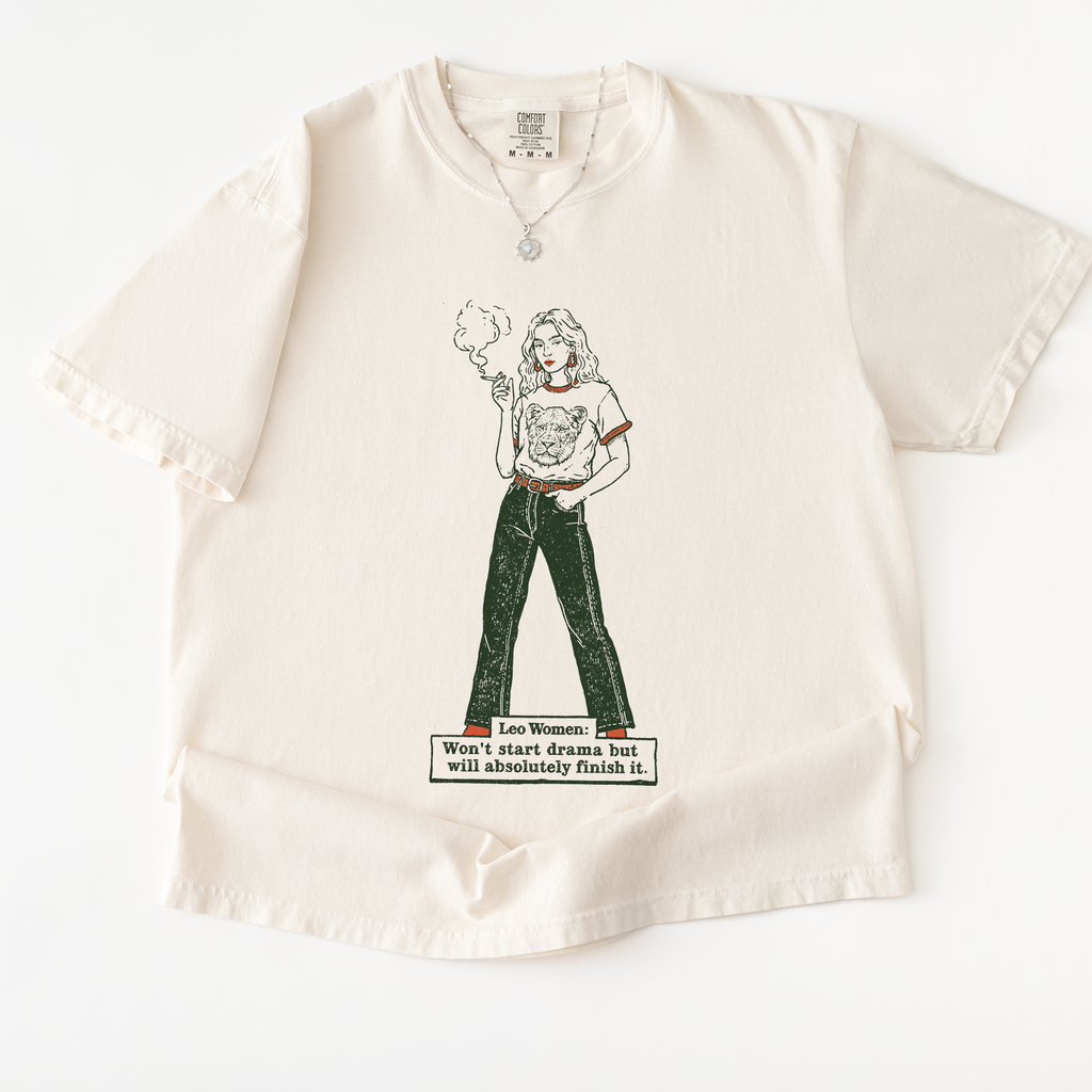 Leo Women Finish Drama T-Shirt