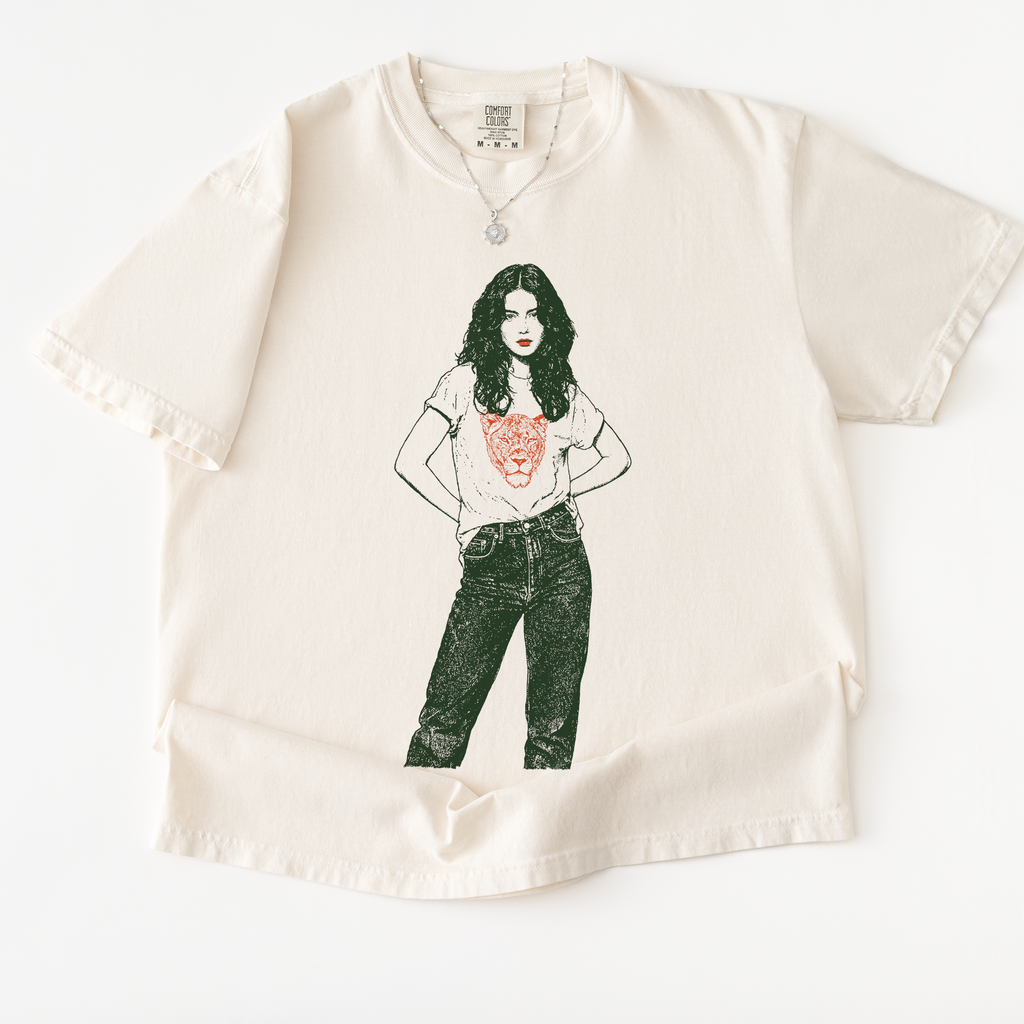 Retro Ink Leo Babe T-Shirt