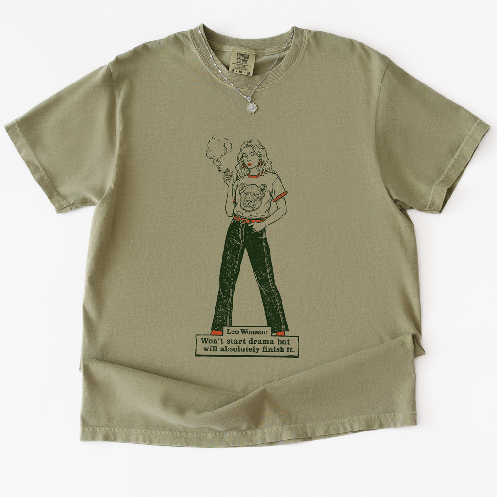 Leo Women Finish Drama T-Shirt