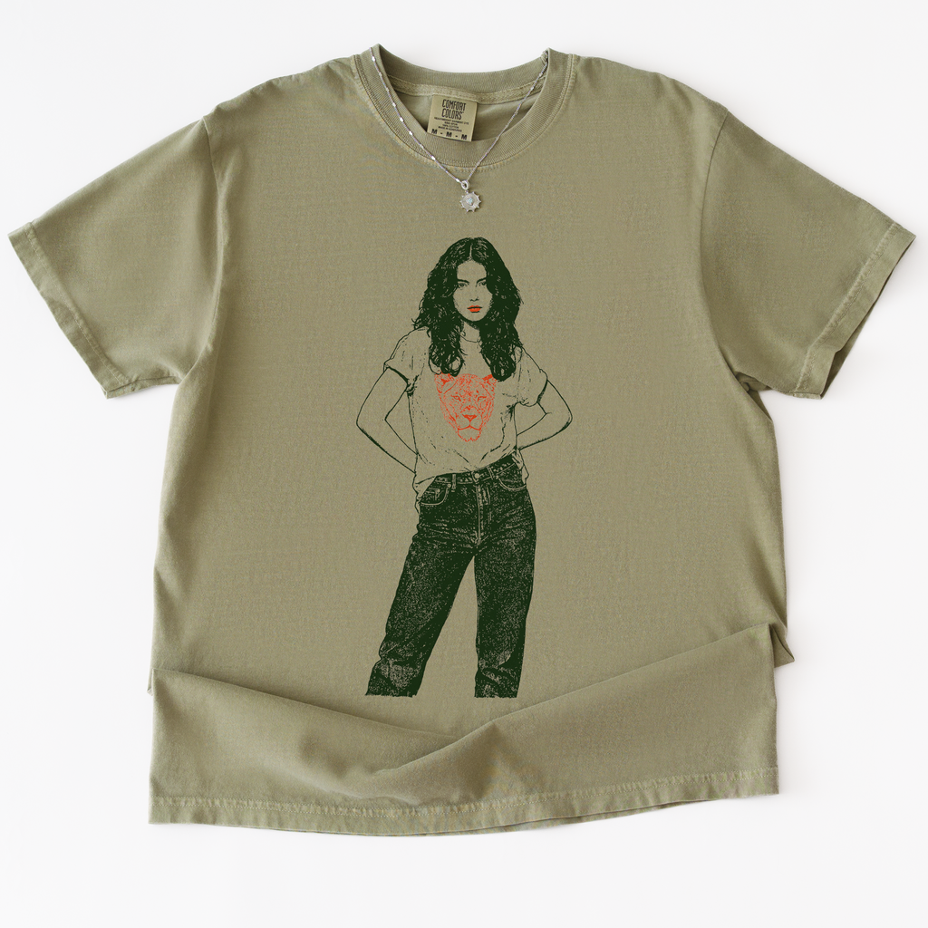 Retro Ink Leo Babe T-Shirt