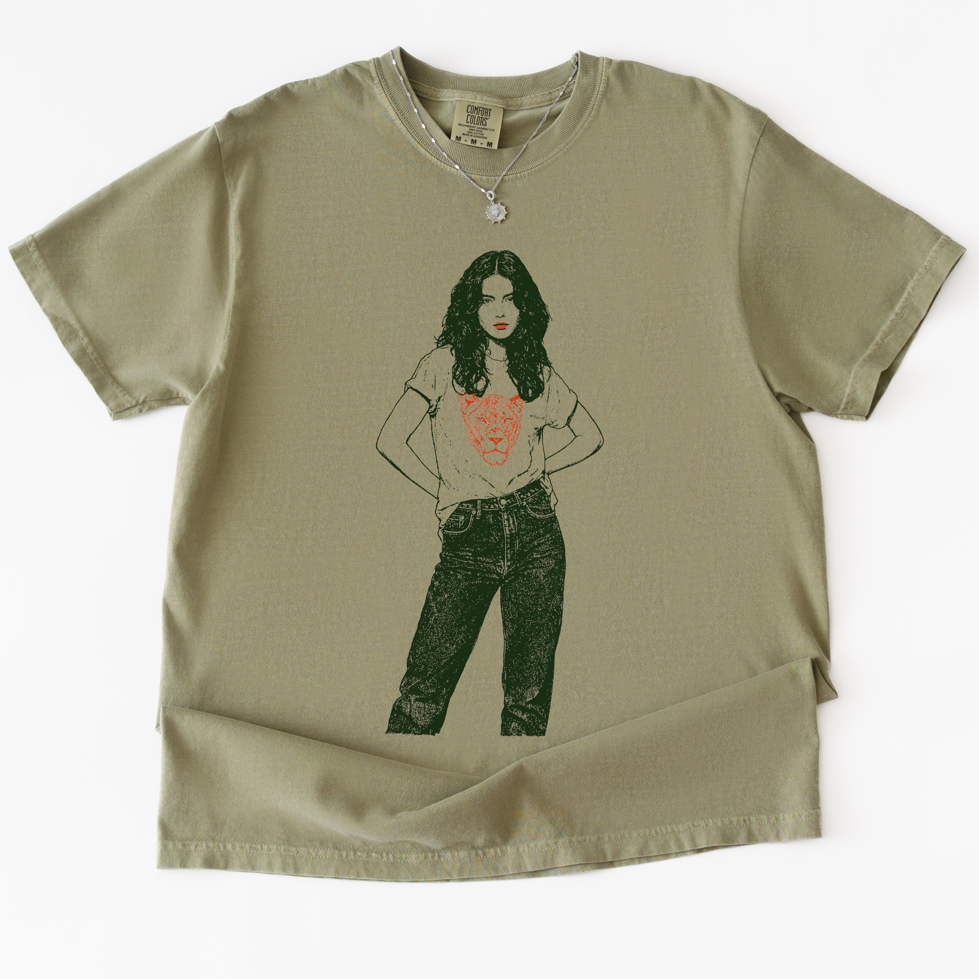 Retro Ink Leo Babe T-Shirt