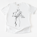 August Leo Line Art T-Shirt