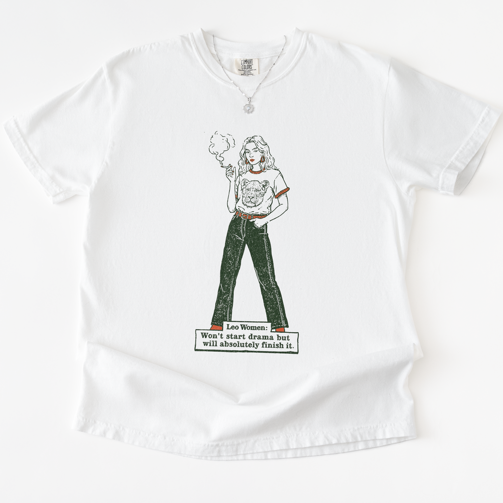 Leo Women Finish Drama T-Shirt