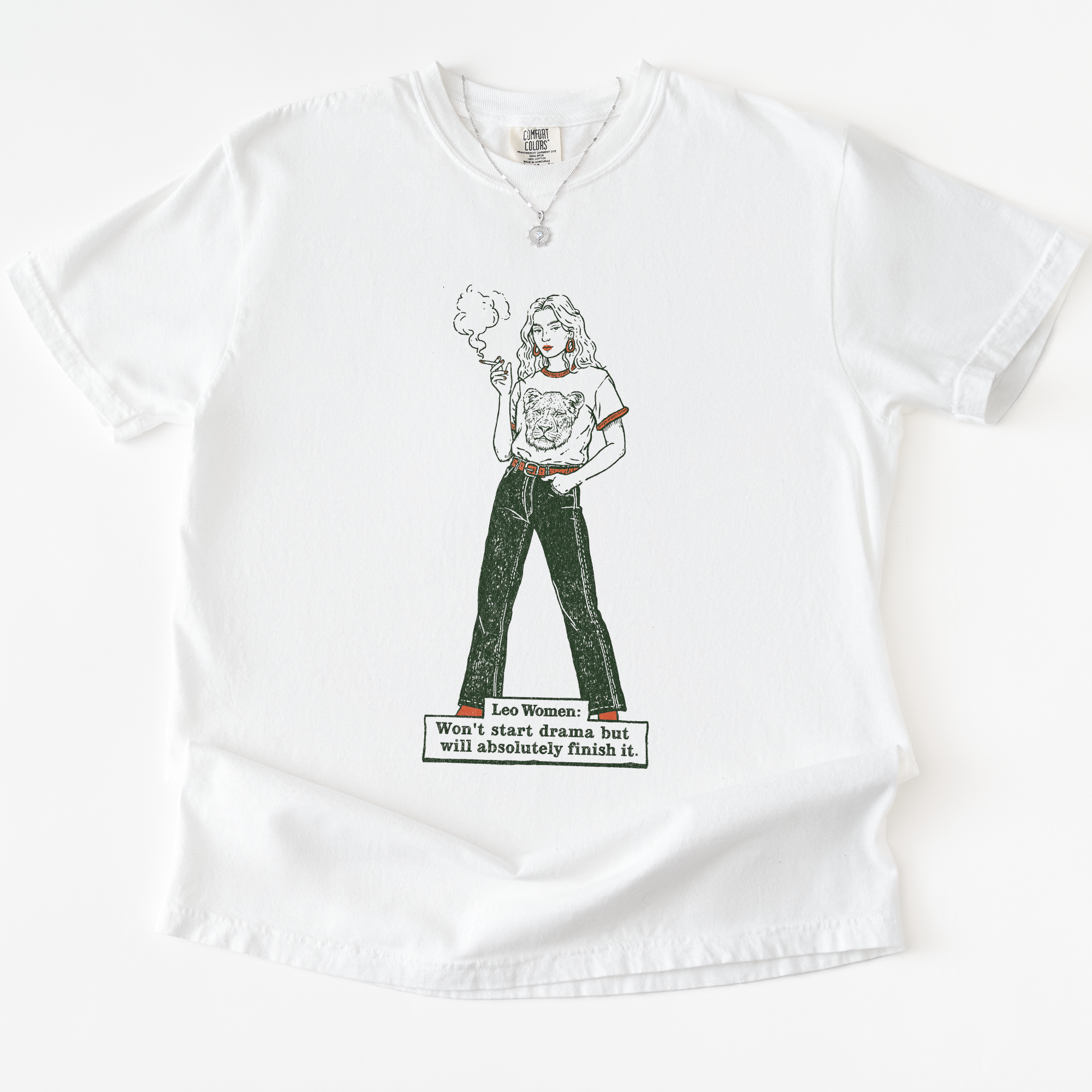 Leo Women Finish Drama T-Shirt