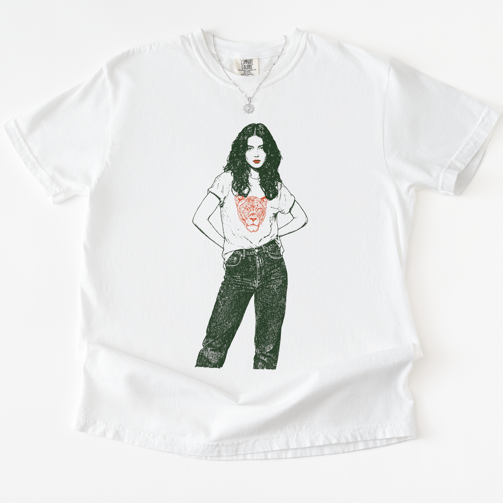 Retro Ink Leo Babe T-Shirt